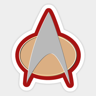 Star Fleet 2364 Chest Insignia Costume Sticker